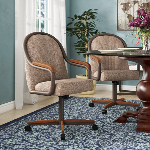 Red Barrel Studio® Moore Solid Back Arm Chair & Reviews Wayfair